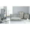 Obaby Stamford Luxe Sleigh 5 Piece Room Set – Warm Grey