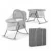 Kinderkraft Lovi 3in1 Baby Crib - Grey