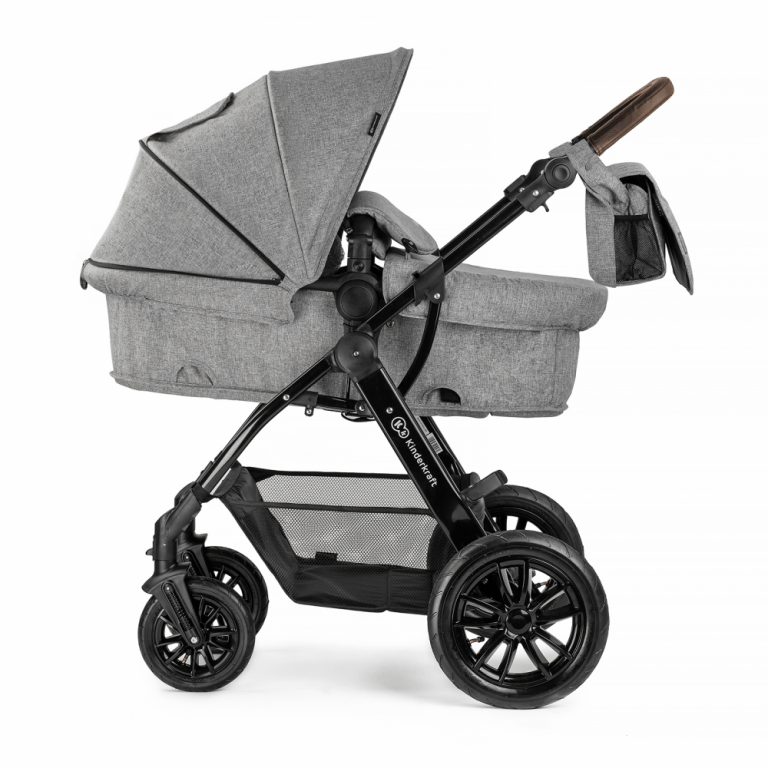 Kinderkraft Moov 3 in 1 Travel System - Melange Grey | Baby Travel