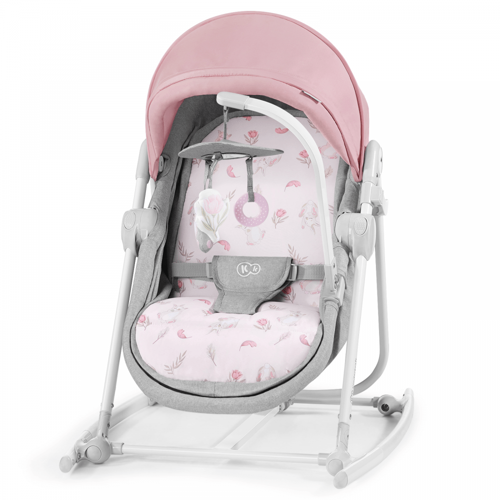 Kinderkraft Unimo 2020 5in1 Baby Bouncer - Peony Rose Pink Unisex