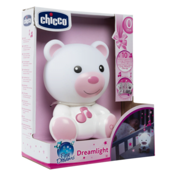 Chicco Dream Light Bear - Pink