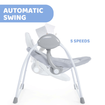 Chicco Relax and Play Swing - Cool Grey