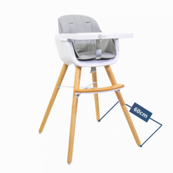 Hauck Alpha+ Wooden Highchair - Natural - BabyMonitorsDirect