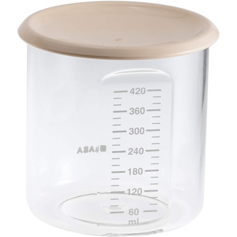 Beaba Maxi+ Portion Conservation Jar - 420ml - Nude