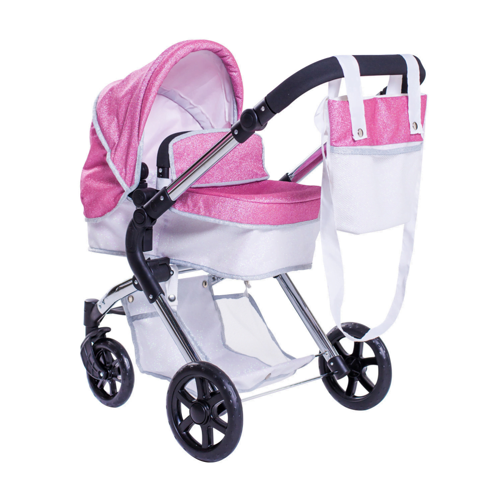 Photos - Other Toys Roma Stephanie Single Dolls Pram DSR12608 