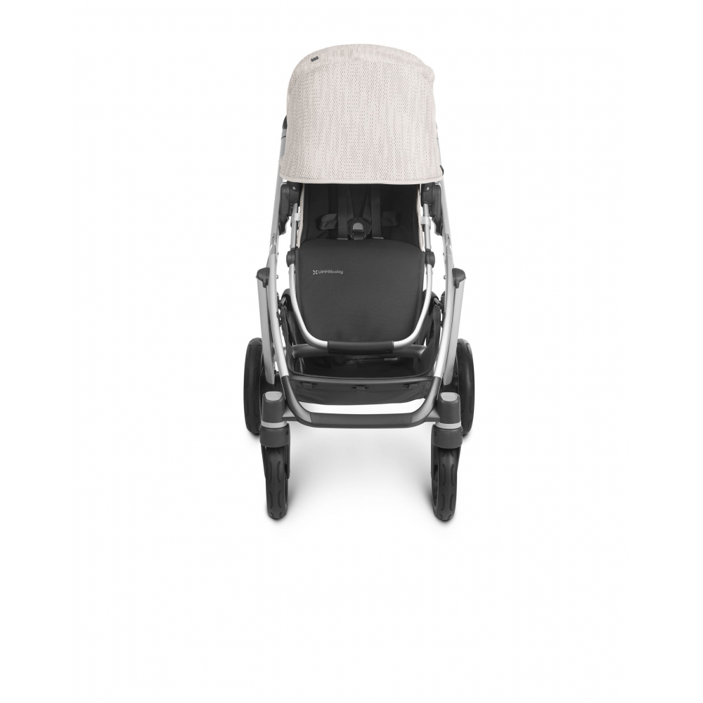 UppaBaby Vista V2 Sierra Pushchair - Dune Knit/ Black Leather