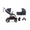 Mamas & Papas Ocarro 4 Piece Starter Travel System Bundle - Navy Flannel