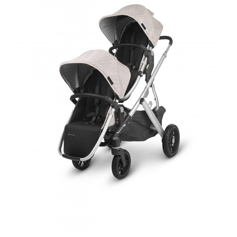 UppaBaby Vista V2 Rumble Seat - Sierra - Dune Knit/Black Leather
