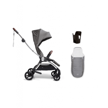 Mamas & Papas Airo Compact Pushchair - Grey Marl