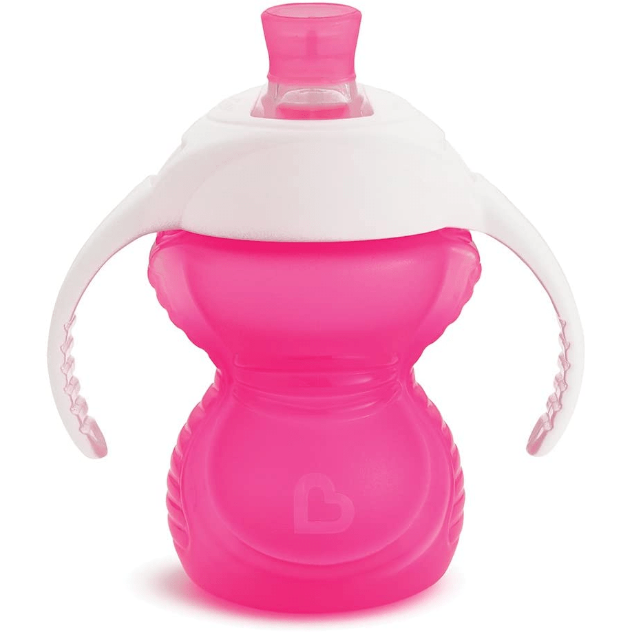 Munchkin 8oz Click Lock Bite Proof Trainer Cup - Pink