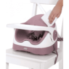 Mamas & Papers Baby Bud Booster Seat with Detachable Tray - Dusky Rose