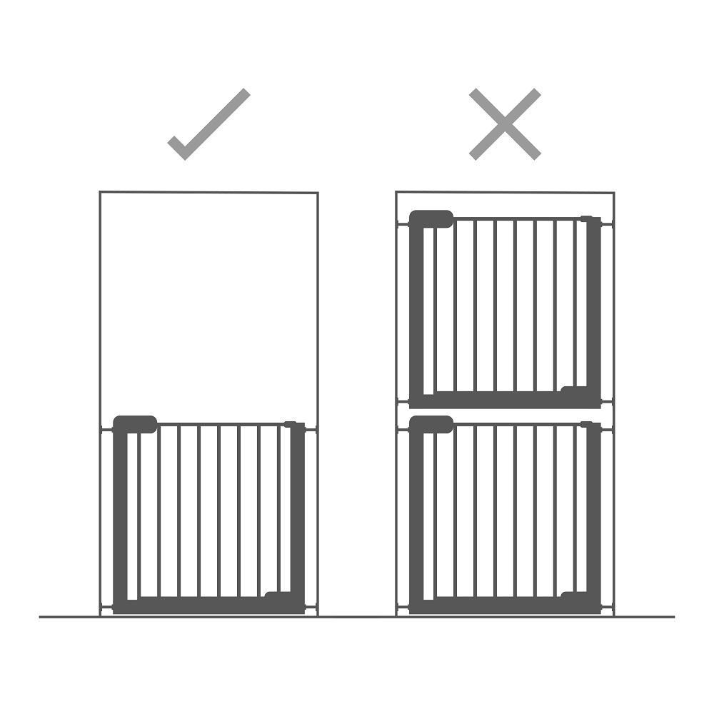 Lindam by Munchkin Sure Shut Porte Stair Gate - 76-82cm