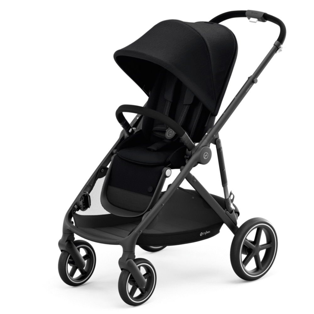 Cybex Gazelle S stroller - Deep Black (Black Frame )