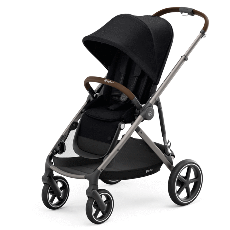 Cybex Gazelle S stroller - Deep Black (Taupe Frame )