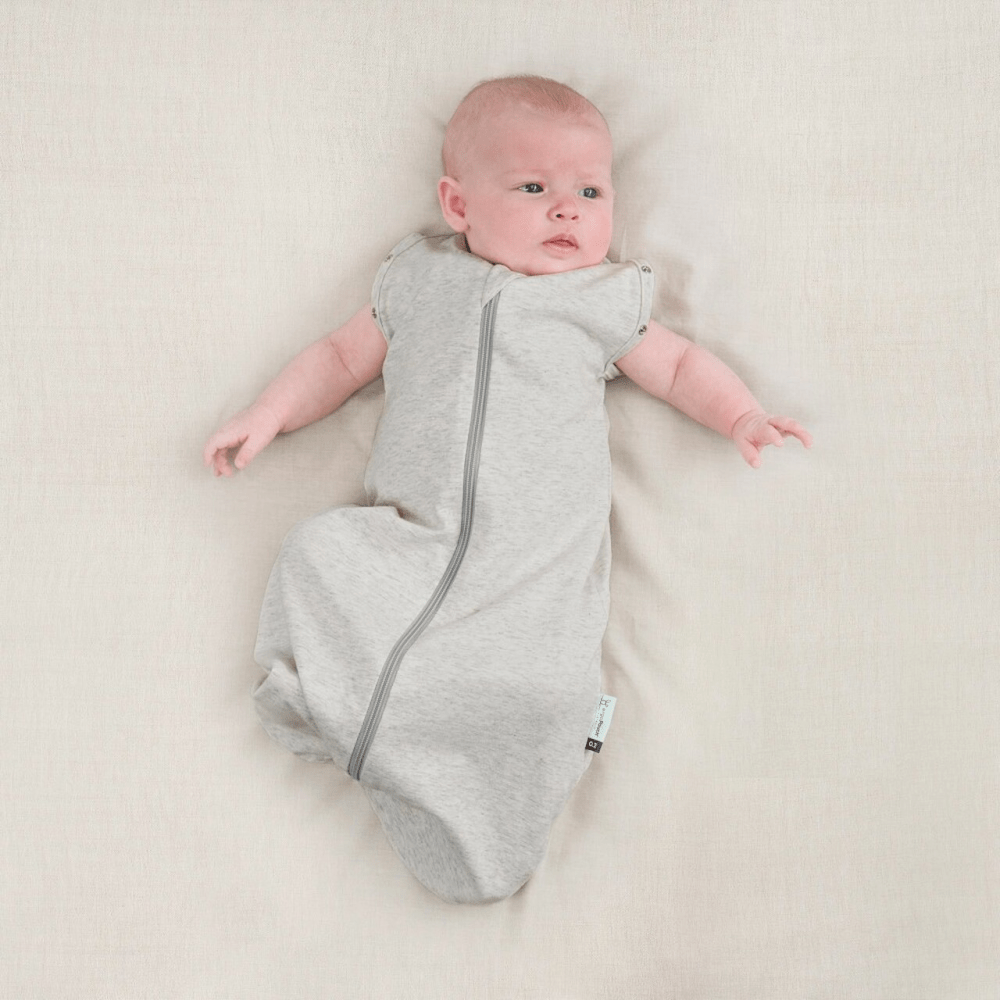 ergoPouch Cocoon Swaddle Bag 2.5 Tog (Size 0 - 3 Months) - Grey Marle