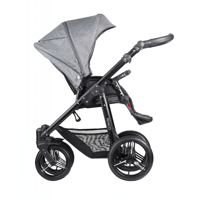 Venicci pram denim top grey