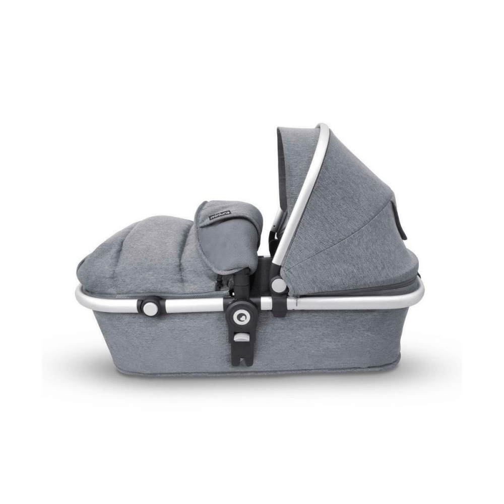 MiniUno Toura Travel System - Grey Herringbone