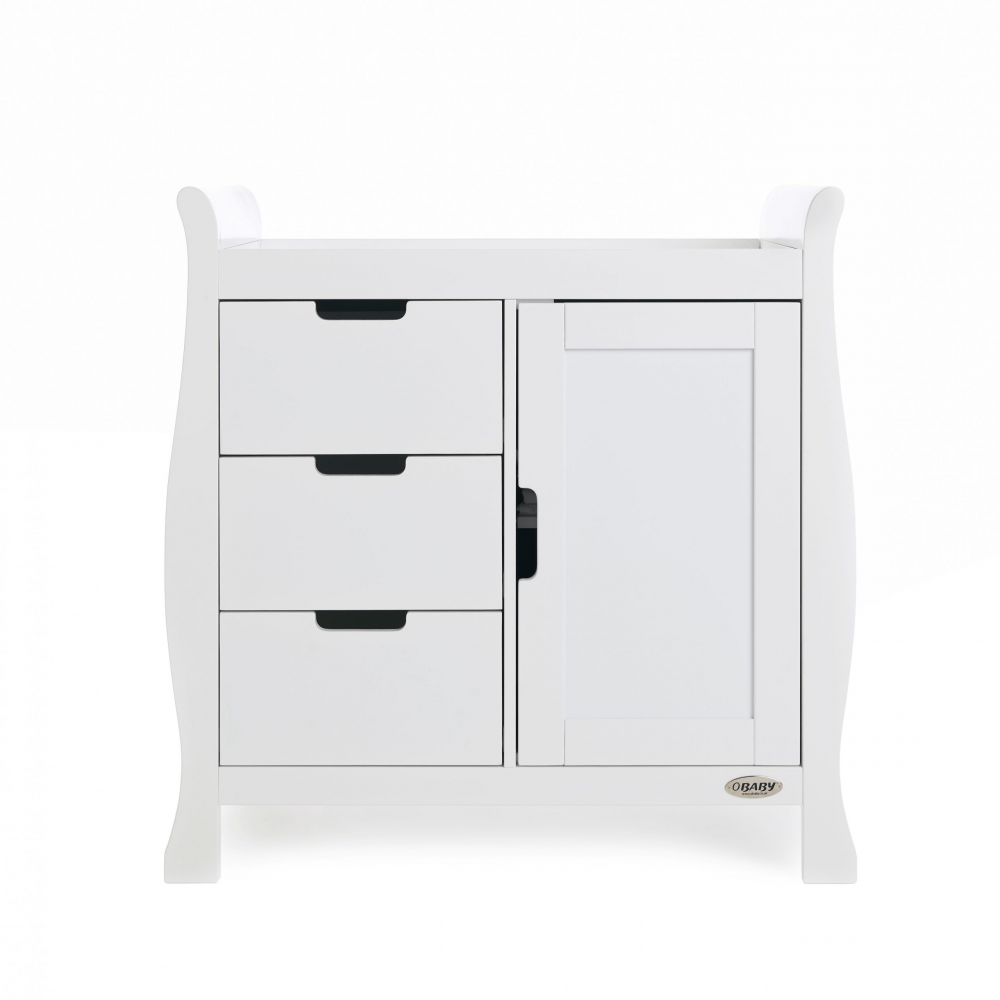 Obaby Stamford Luxe 2 Piece Room Set - White