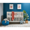Obaby Nika Mini Cot Bed- Grey Wash