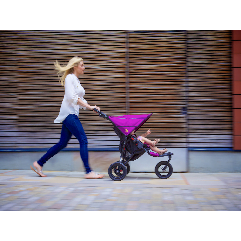 Out n About Nipper V4 Single Pushchair - Raven Black