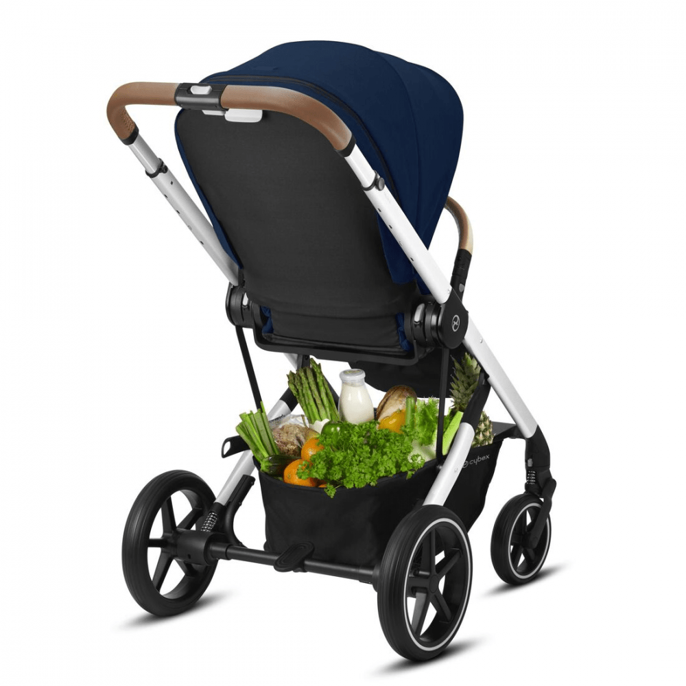 Cybex Balios S Lux (Silver Frame) - Navy Blue - Image 5