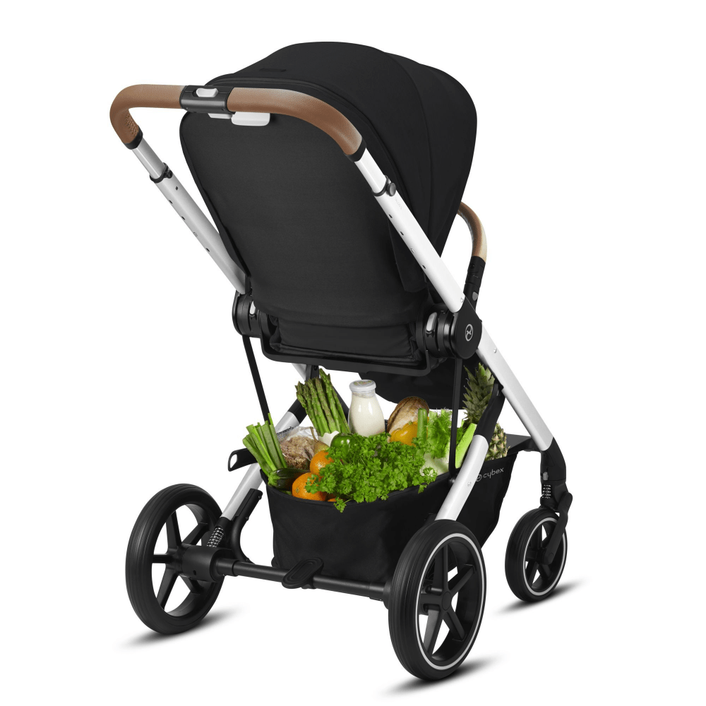 Cybex Balios S Lux (Silver Frame) - Deep Black - Image 2
