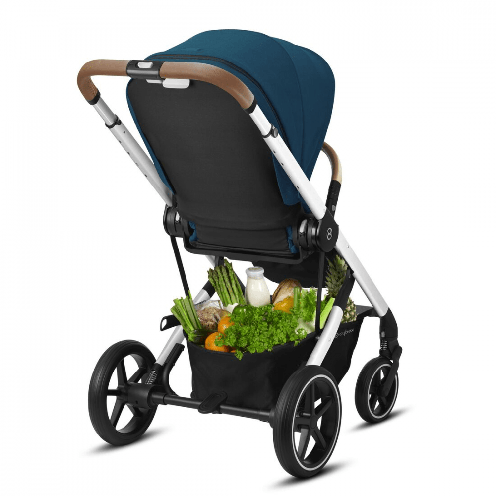 Cybex Balios S Lux (Silver Frame)- River Blue - Image 2