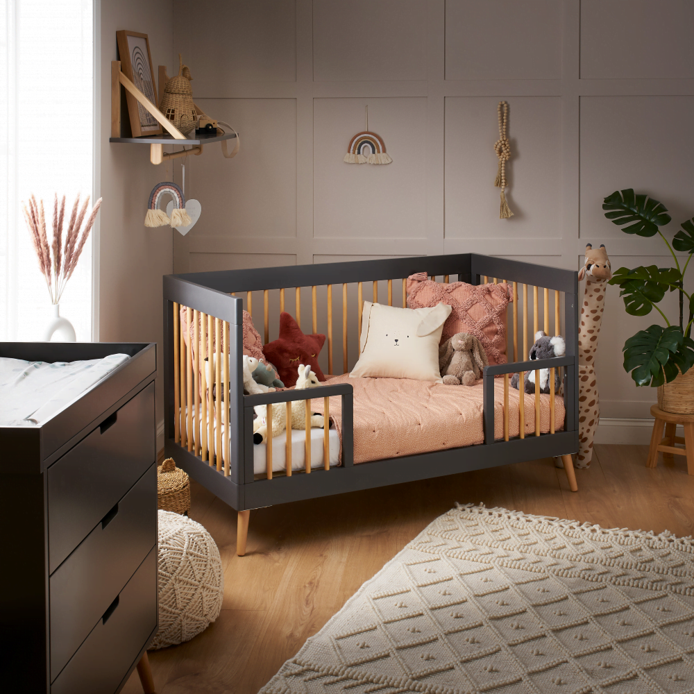 Obaby Maya Cot Bed - Slate