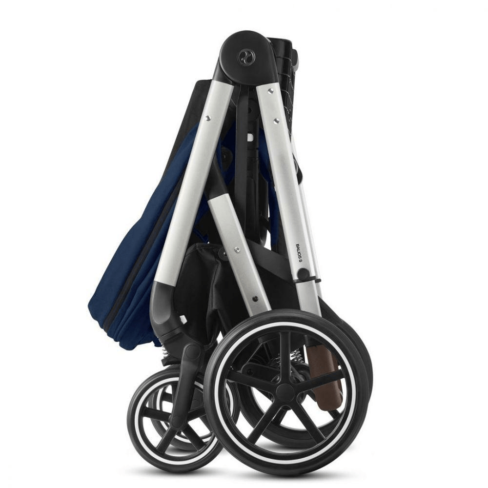 Cybex Balios S Lux (Silver Frame) - Navy Blue