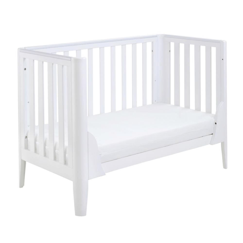 Babymore Iris Cot Bed - White