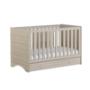 Babymore Veni Cot Bed with Drawer - Oak