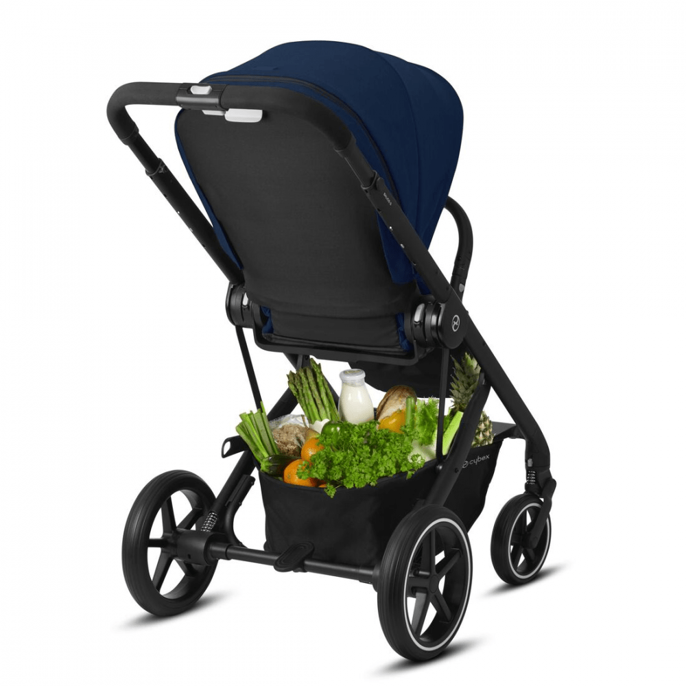 Cybex Balios S Lux (Black Frame) - Navy Blue - Image 5