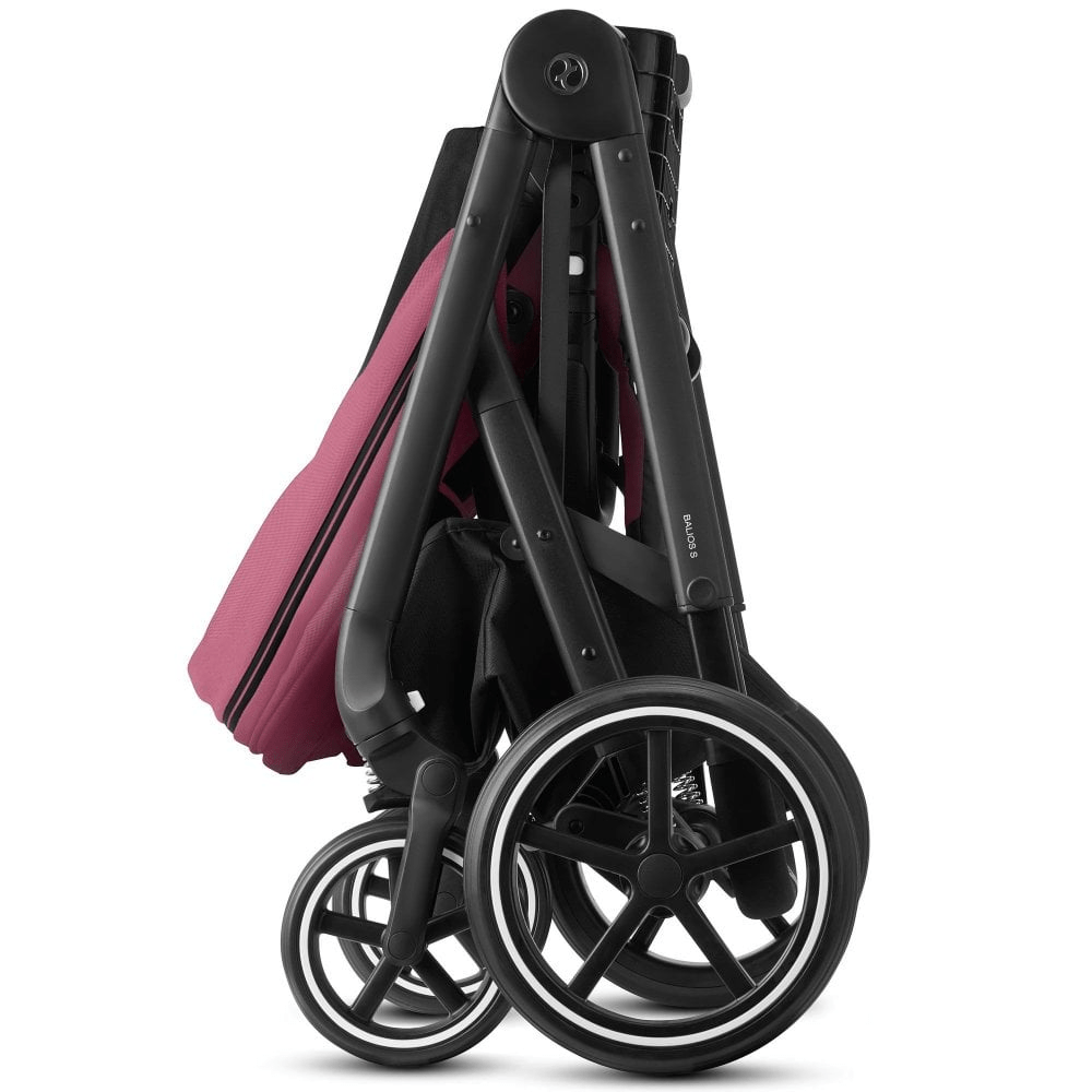 Cybex Balios S Lux (Black Frame) - Magnolia Pink