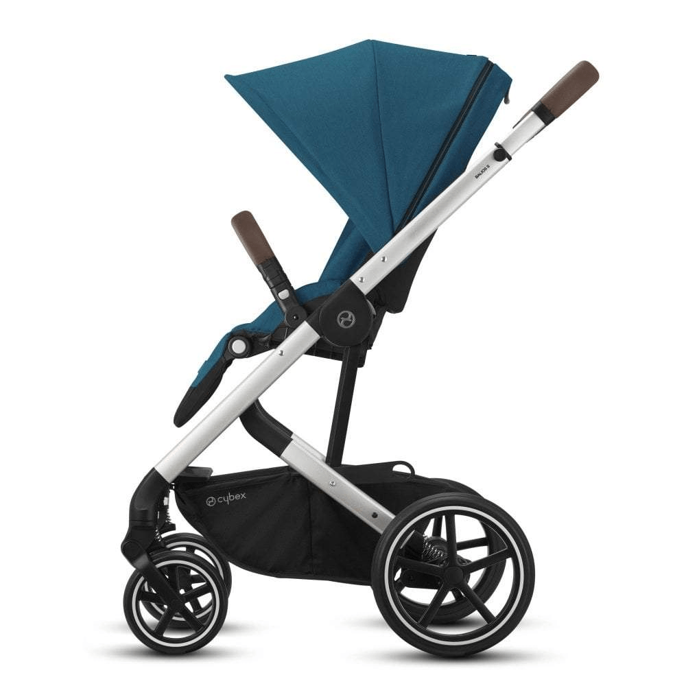 Cybex Balios S Lux (Silver Frame)- River Blue