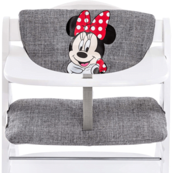 Hauck Disney Alpha Highchair Pad Deluxe - Minnie Grey