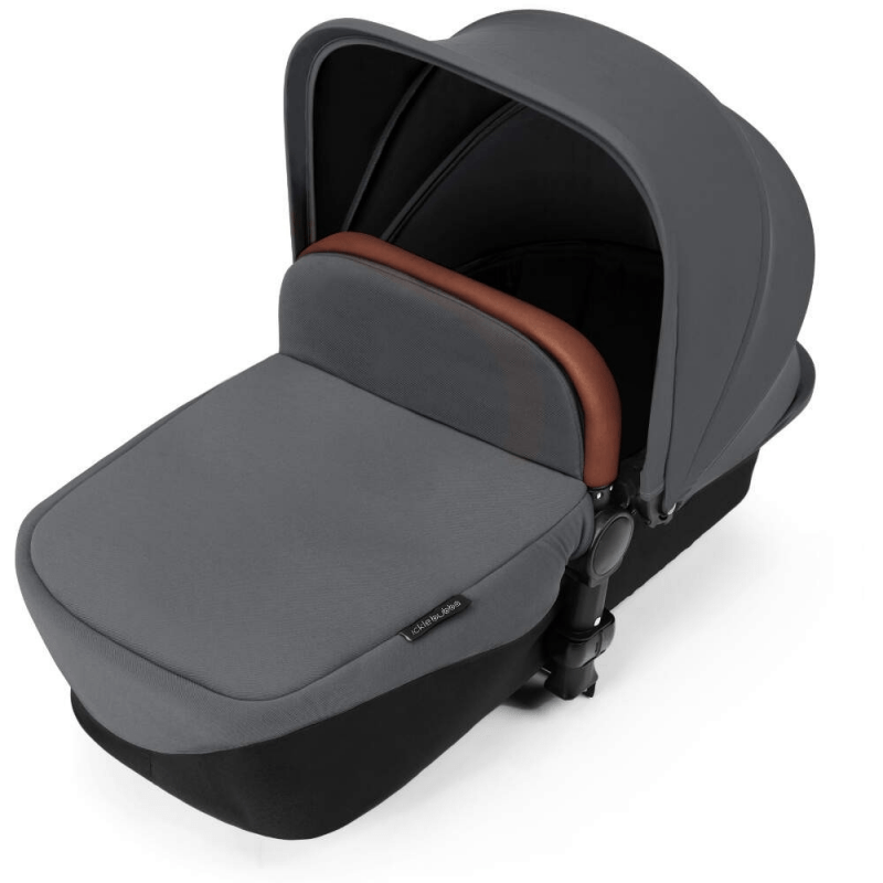 Ickle Bubba Stomp V3 i-Size Travel System with ISOFIX Base - Graphite Grey on Silver Frame - Image 10
