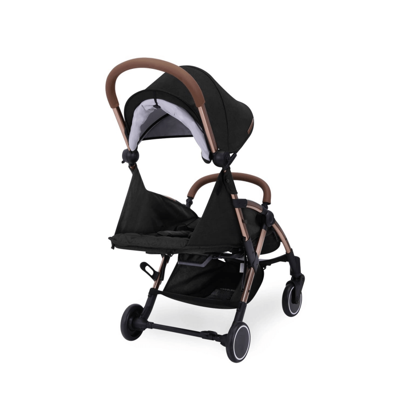 Ickle Bubba Globe Prime Stroller Black BabyMonitorsDirect
