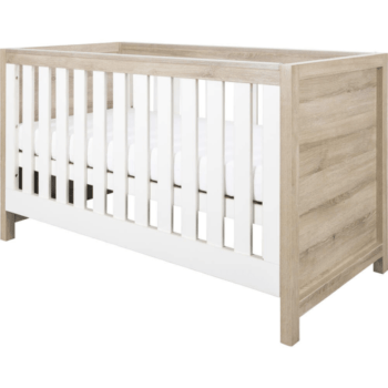 Tutti Bambini Modena Cot Bed - White and Oak