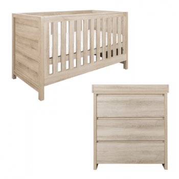 Tutti Bambini Modena 2 Piece Room Set - Oak