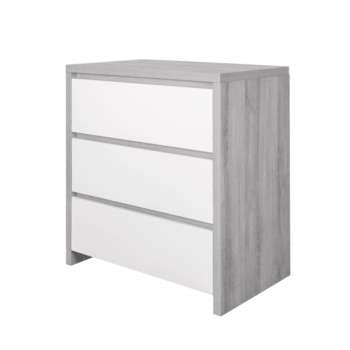 Tutti Bambini Modena Chest Changer - Grey Ash/White
