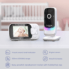 Hubble Nursery Pal Essentials 2.8"Baby Monitor