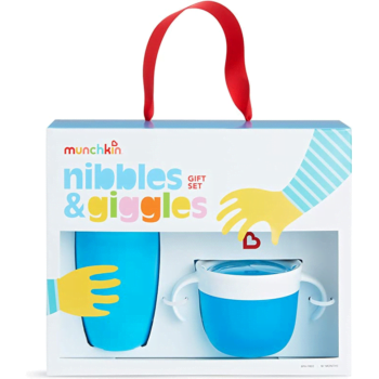 Munchkin Nibbles & Giggles Gift Set - Blue