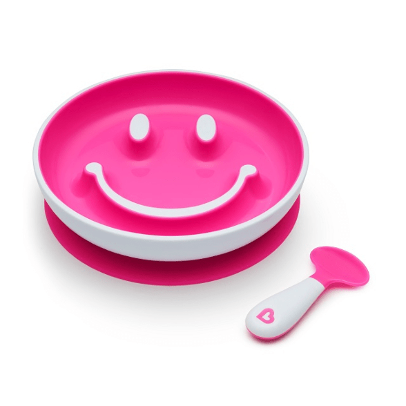 Munchkin 1pk Smile N Scoop- Pink