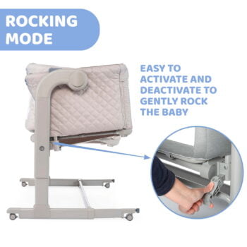 Chicco Next2Me Magic Side Sleeping Crib Beige BabyMonitorsDirect