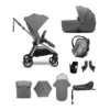 Mamas & Papas Strada 3 in 1 Travel System Complete Kit - Grey Melange