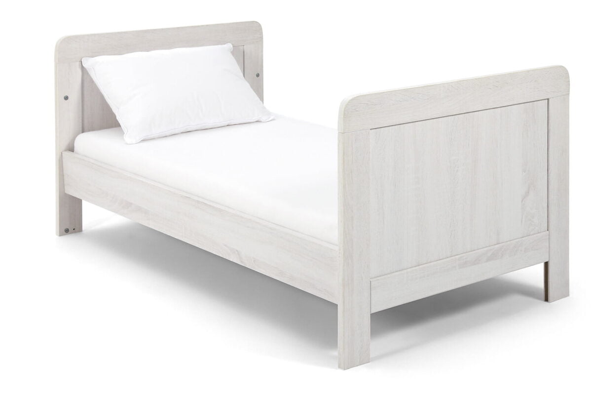 Mamas & Papas Atlas Cot Bed - Nimbus White - Image 3