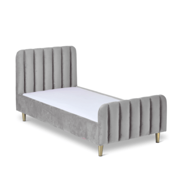 Obaby Gatsby Single Bed - Velvet Grey