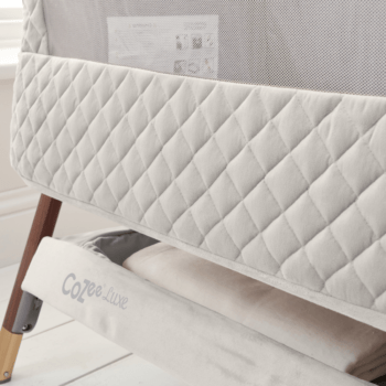 Tutti bambini cozee deals bedside crib bedding