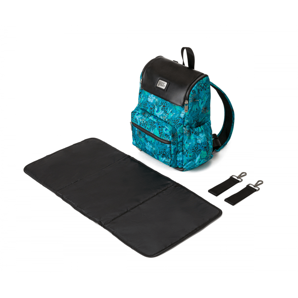 Bizzi Growin Changing Backpack - Hummingbird