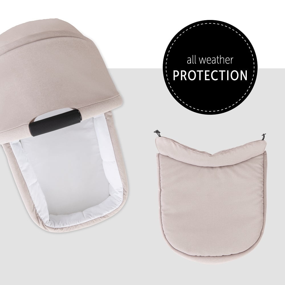 Hauck Colibri Carrycot (Colour: Melange Beige)